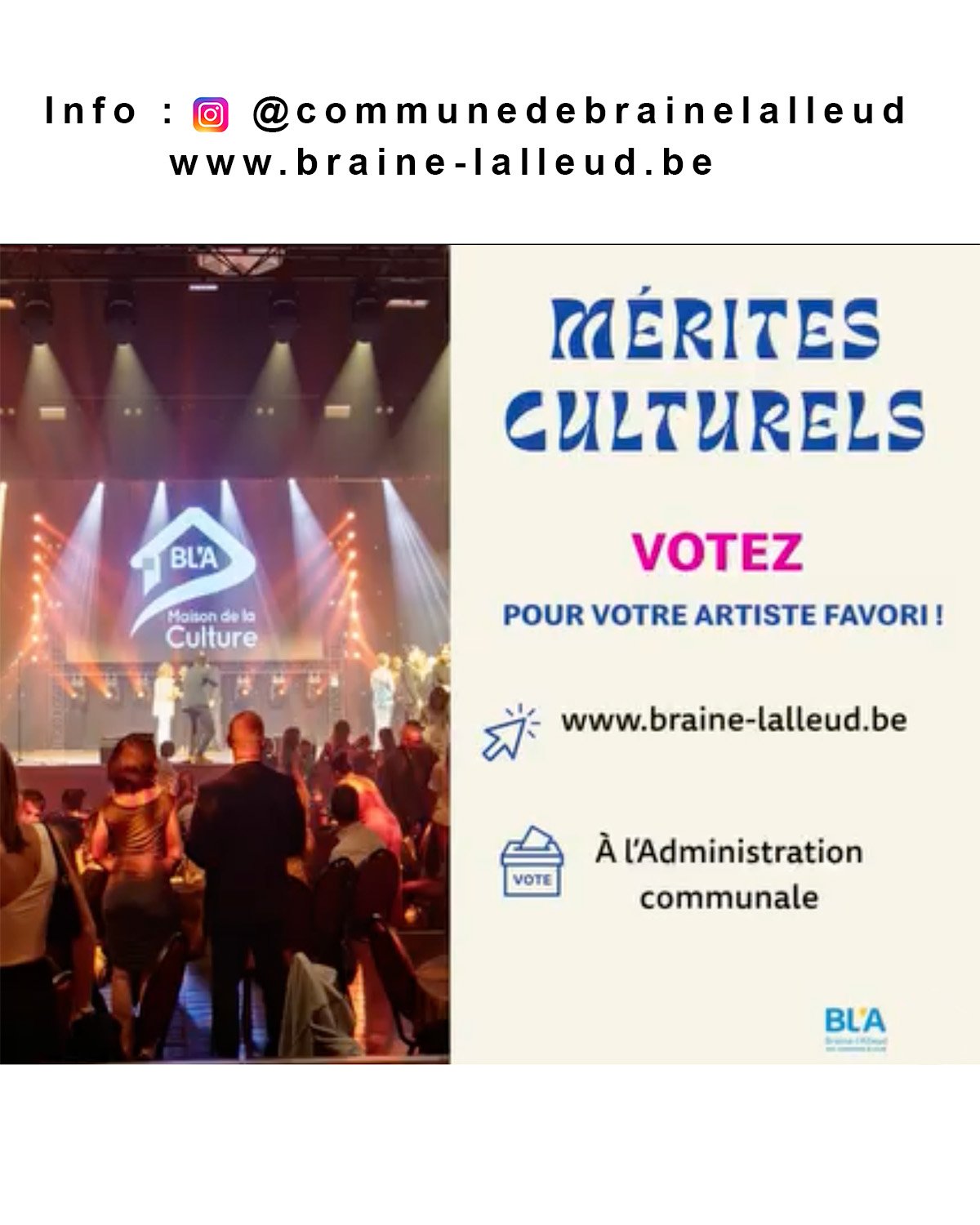 Le Corps en Mouvement — Nomination aux Mérites culturels Brainois 2026